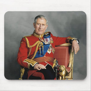 King Charles III Mouse Pad