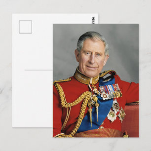 King Charles III  Postcard