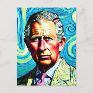 King Charles III Postcard