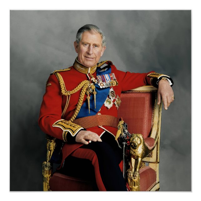 King Charles III Poster (Front)