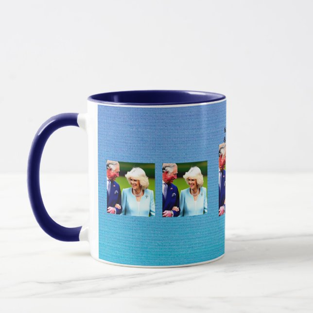 King Charles III & Queen Camilla Coronation Mug (Left)