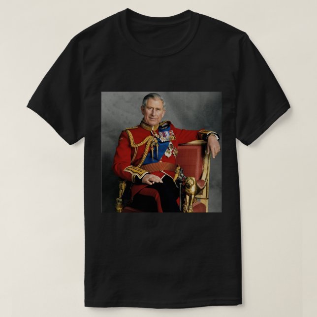 King Charles iii          T-Shirt (Design Front)