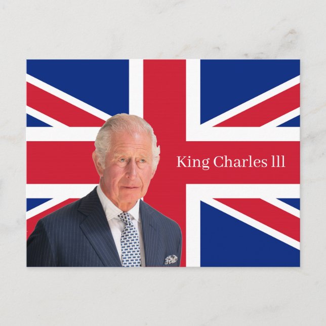 King Charles lll  Postcard (Front)
