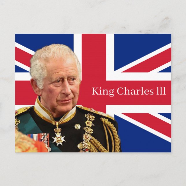 King Charles lll Postcard (Front)