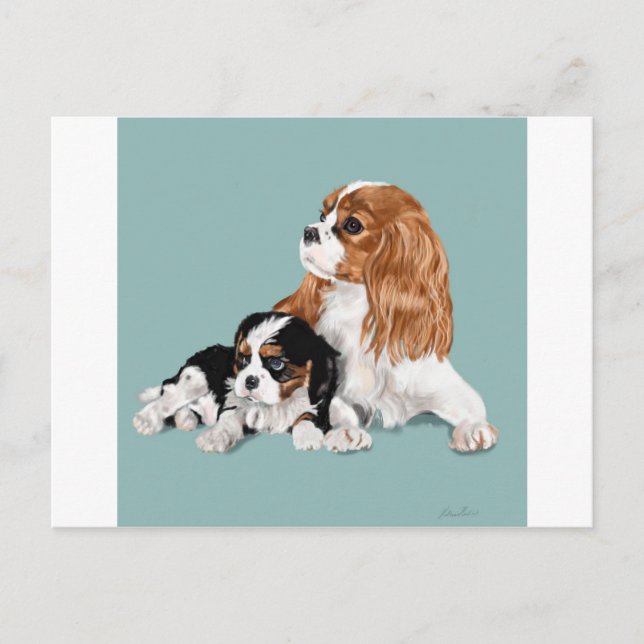 King Charles Postcard (Front)