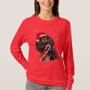 King Charles Santa  Women's Long Sleeved Top