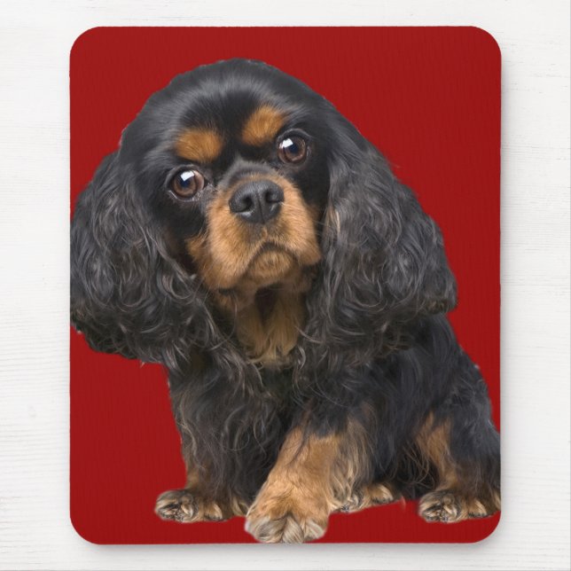 King Charles Spaniel Mousepad (Front)