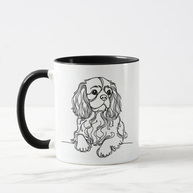 King Charles Spaniel Owner Dog Lover Mug (Left)