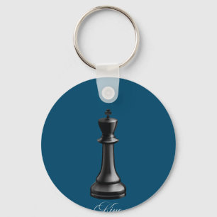 King Chess Piece Halloween Costume Chess Lover Key Ring