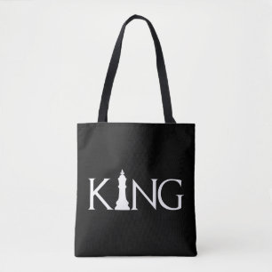 King Chess Piece Halloween Costume Chess Lover Tote Bag