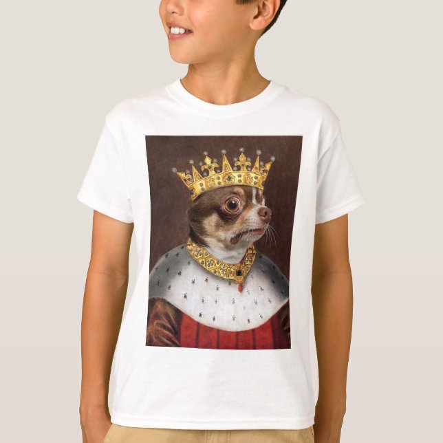 King Chihuahua T-Shirt (Front)