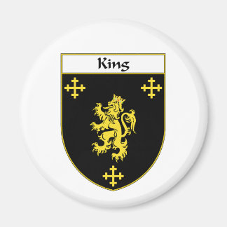 King Coat of Arms/Family Crest Magnet