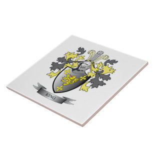King Coat of Arms Tile