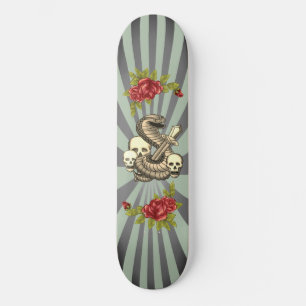 King Cobra Roses Skateboard