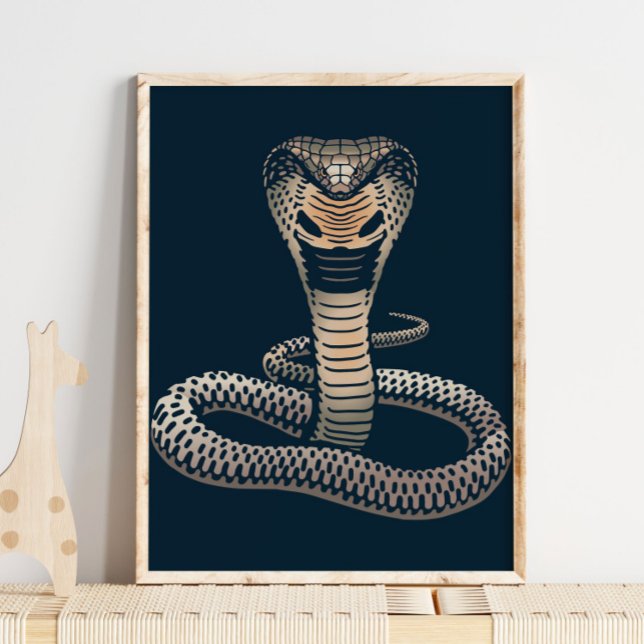 King Cobra Wildlife Print | Cobra Print (Creator Uploaded)