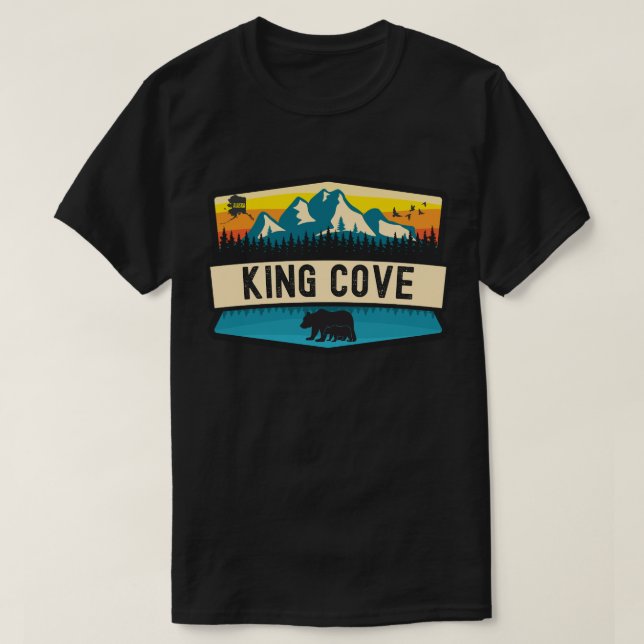 King Cove, Alaska T-Shirt (Design Front)