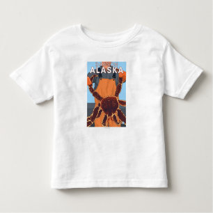 King Crab Fisherman - Dawson, Alaska Toddler T-Shirt