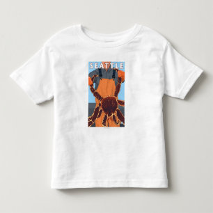 King Crab Fisherman - Seattle, Washington Toddler T-Shirt