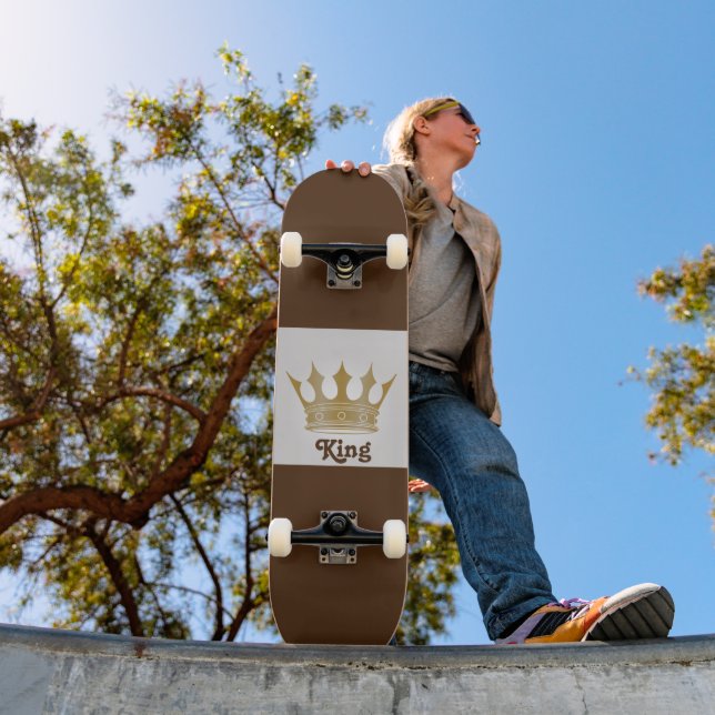 King/Crown Design Skateboard (Outdoor 1)