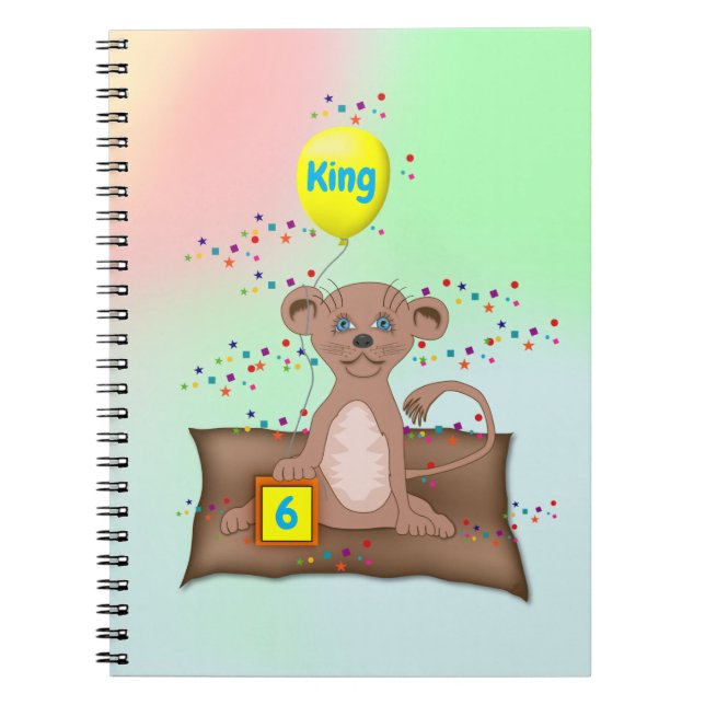 King Cub   Notebook (Front)