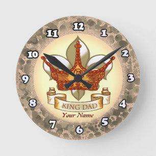 King Dad Clock