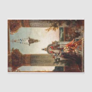 King David, 1878 by Gustave Moreau Tissue Paper