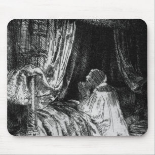 King David at prayer, 1652 Mouse Pad