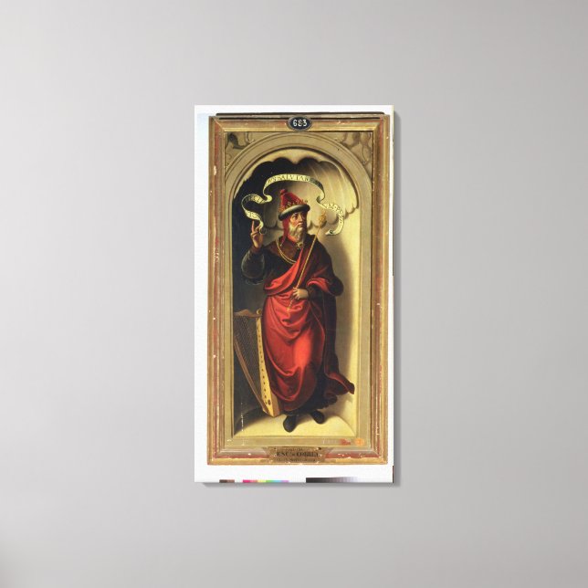 King David Canvas Print (Front)