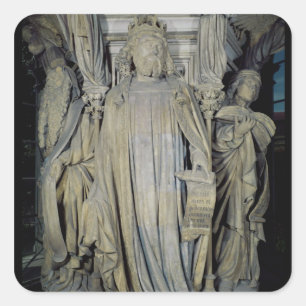 King David, Moses and Jeremiah Square Sticker