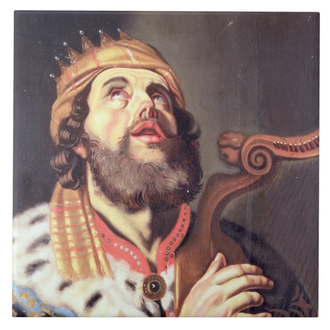 King David (panel) Tile (Front)