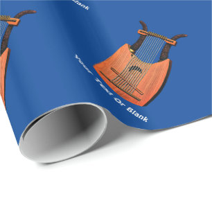 King David's Harp Wrapping Paper