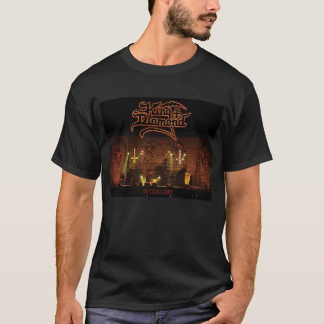 KING DIAMOND TOUR T-Shirt (Front)