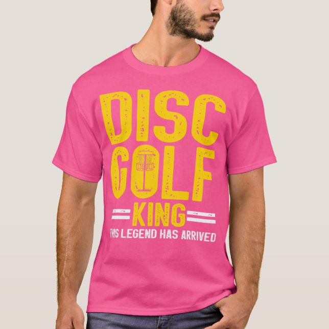 King Disc Golf Disc Golf T-Shirt (Front)