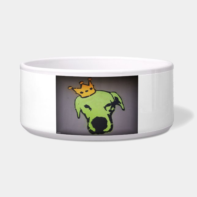King Dog Pet Bowl (Front)