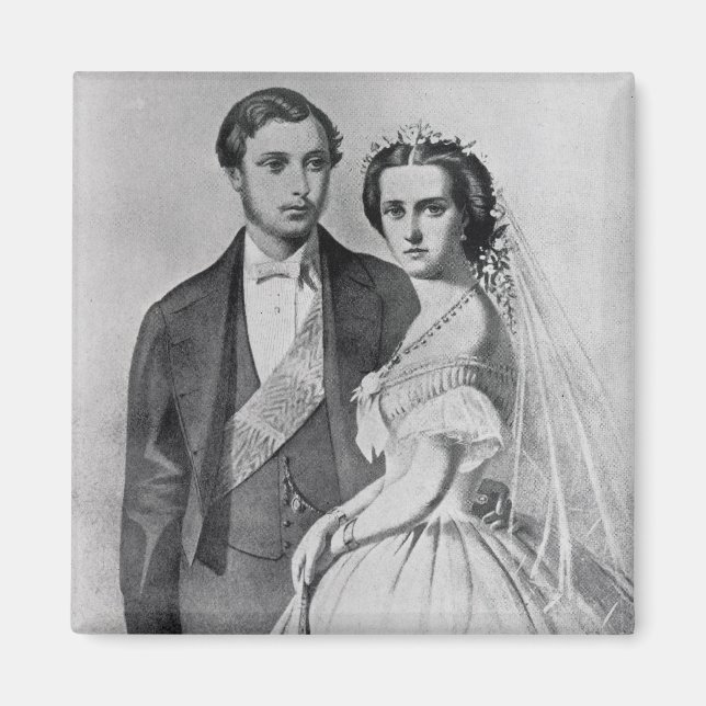 King Edward and Queen Alexandra Magnet (Front)