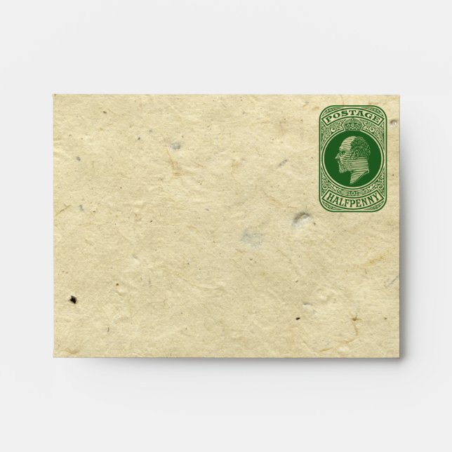 King Edward VII Prepaid Envelope Postage Stamp (Front)