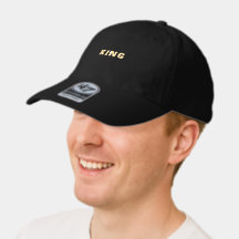 KING Embroidery Style and Handsome Black Colour-Ca