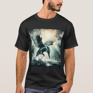 King Fisher, Ai Generated Art T-Shirt
