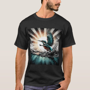 King Fisher, Ai Generated Art T-Shirt