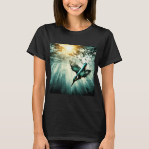 King Fisher, Ai Generated Art T-Shirt