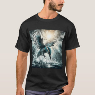 King Fisher, Ai Generated Art T-Shirt