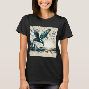 King Fisher, Ai Generated Art T-Shirt
