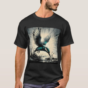King Fisher, Ai Generated Art T-Shirt