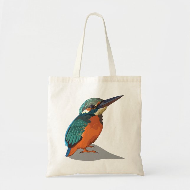 King Fisher Tote Bag (Front)
