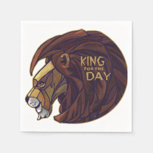 King for the Day Napkin