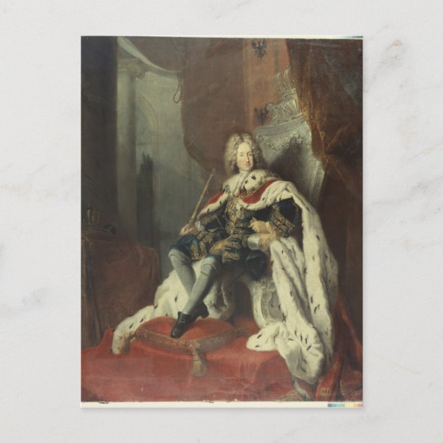 King Frederick I of Prussia Postcard (Front)