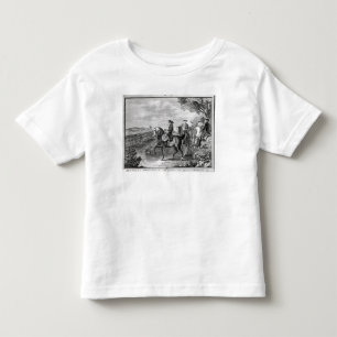 King Frederick II of Prussia  reviewing the Toddler T-Shirt