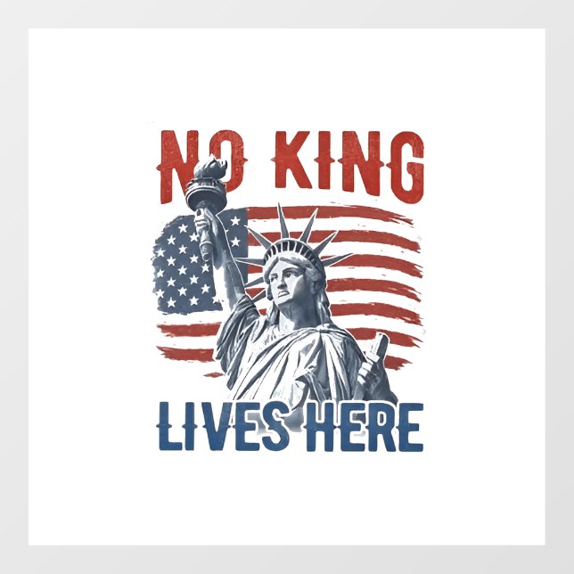 King Free Since 1776 No Kings In America   (Sheet)