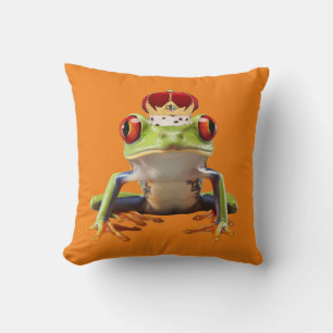 King Frog Cushion