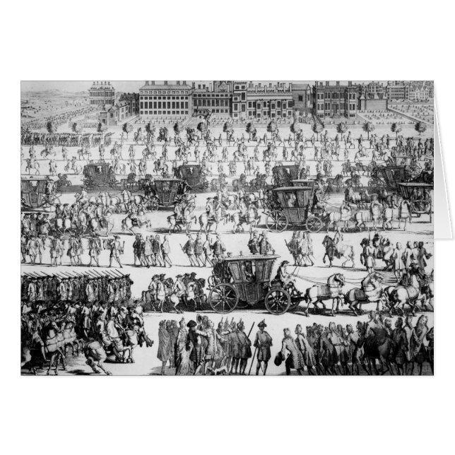 King George I procession to St. James's Palace (Front Horizontal)
